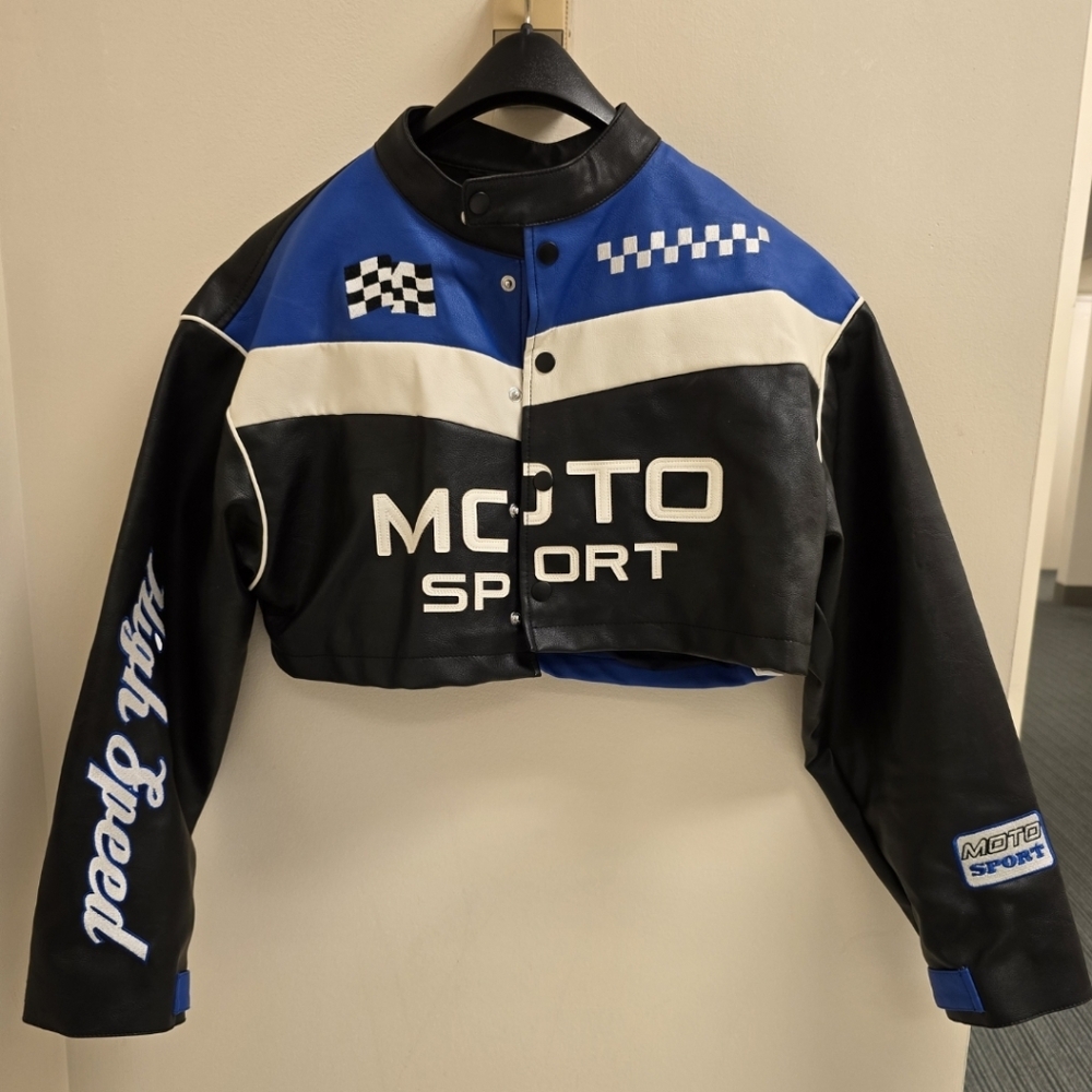 Moto Sport Cropped Jacket
